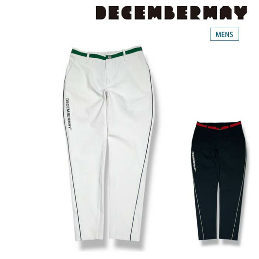 DECEMBERMAY ディセンバーメイ ゴルフウェア メンズ ロングパンツ Non see-through pants/ MAN 防透け 吸水速乾 UVカット 接触冷感 1-505-2054