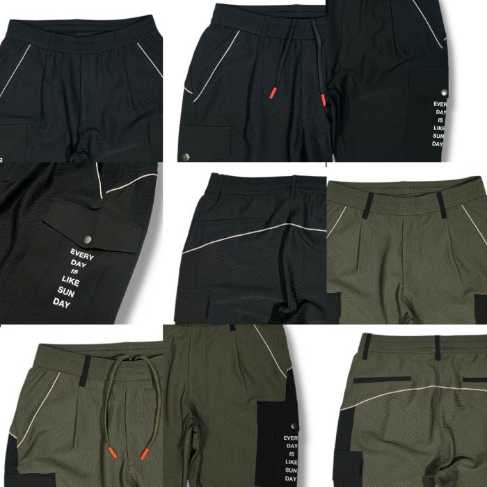 DECEMBERMAY ディセンバーメイ ゴルフウェア メンズ Coolness mesh cargo shorts/ MAN カーゴショートパンツ 吸水速乾 防シワ 1-505-2110