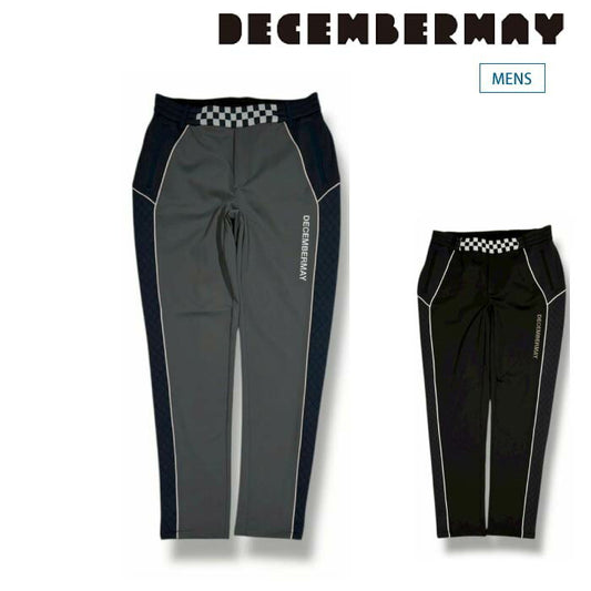 DECEMBERMAY ディセンバーメイ ゴルフウェア メンズ キルト パンツ Quilt quarterzip pants / MEN あったか 軽量 ストレッチ セットアップ対応 1-512-2058