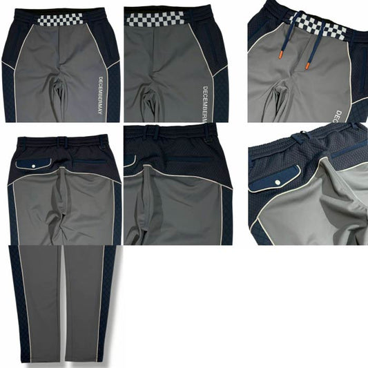 DECEMBERMAY ディセンバーメイ ゴルフウェア メンズ キルト パンツ Quilt quarterzip pants / MEN あったか 軽量 ストレッチ セットアップ対応 1-512-2058