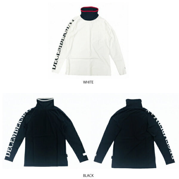 DECEMBERMAY ディセンバーメイ メンズ NEW Highneck Inner 接触冷感性 UVカット機能 1-999-0510