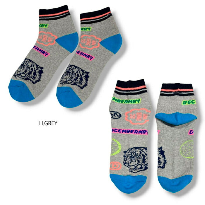 DECEMBERMAY ディセンバーメイ ゴルフウェア メンズ ソックス Pattern socks/MEN クッション生 1-999-4009 【メール便可】