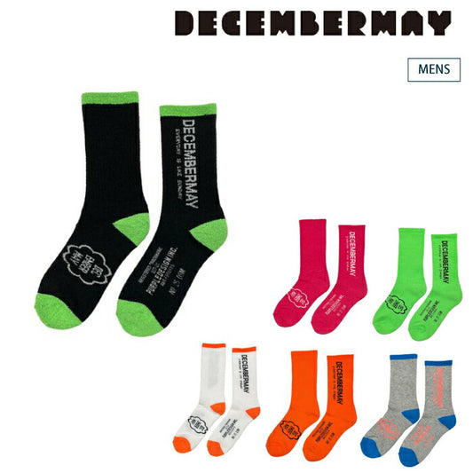 DECEMBERMAY ディセンバーメイ メンズ Neo Neo Logo Sox / MAN 1-999-4104