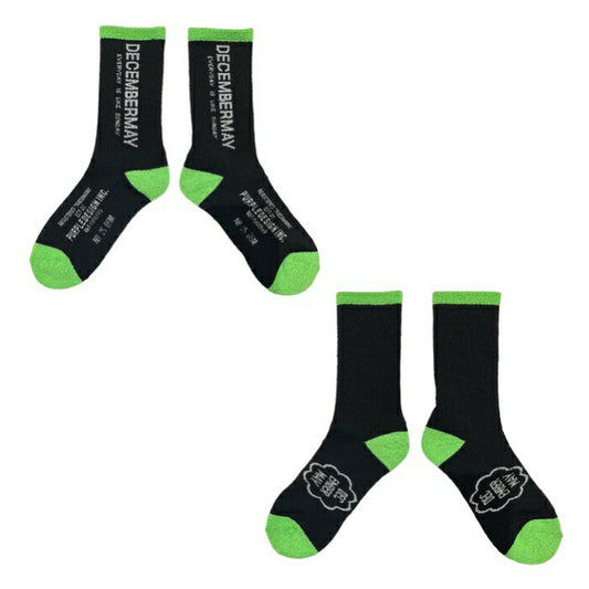 DECEMBERMAY ディセンバーメイ メンズ Neo Neo Logo Sox / MAN 1-999-4104
