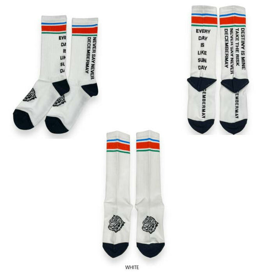 DECEMBERMAY ディセンバーメイ ゴルフウェア メンズ ソックス high gage rib sox/MEN 定番品 1-999-4105