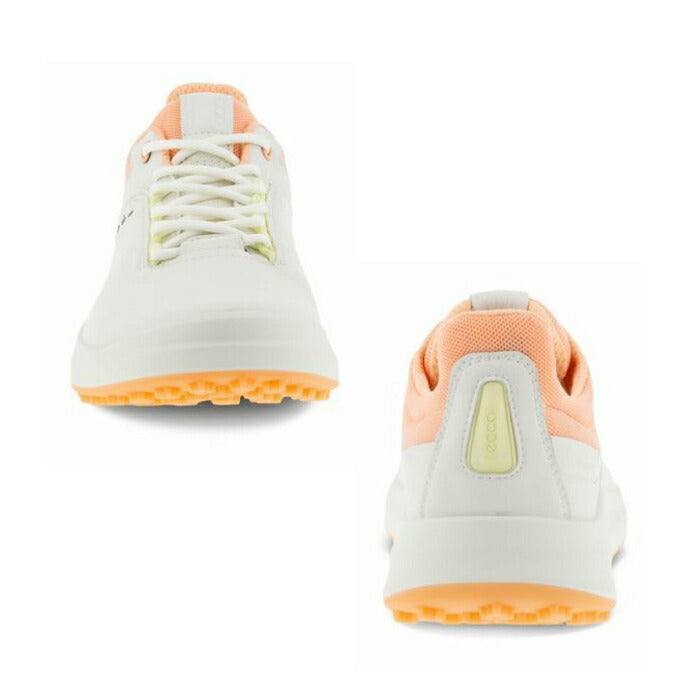 ECCO エコー レディース Women's GOLF CORE GOLF SHOE WHITE/PEACH NECTAR 撥水性・柔軟性 100403