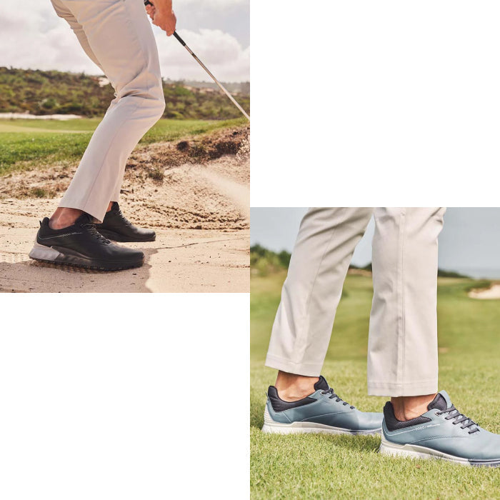 ECCO エコー メンズ ECCO M GOLF S-THREE LACE ハイブリッドゴルフシューズ 防水 透湿機能 102944