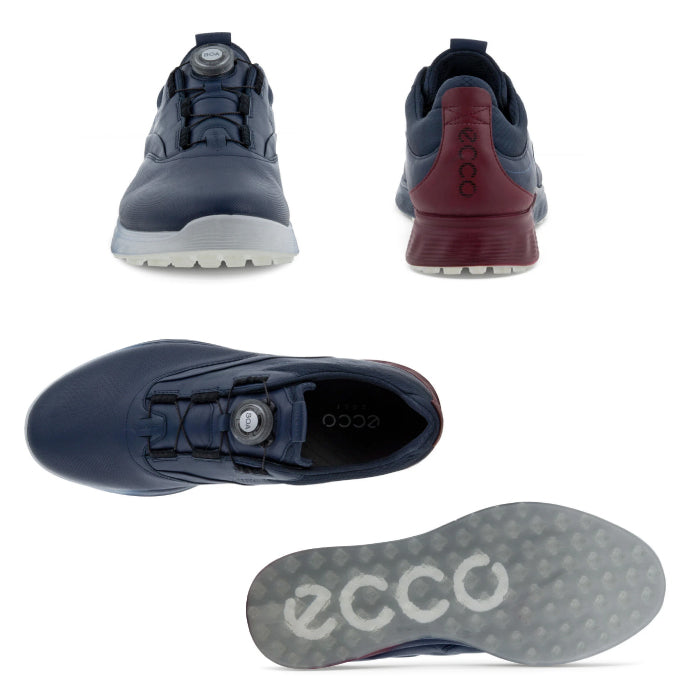 ECCO エコー メンズ ECCO M GOLF S-THREE BOA ハイブリッドゴルフシューズ 防水 透湿機能 102954