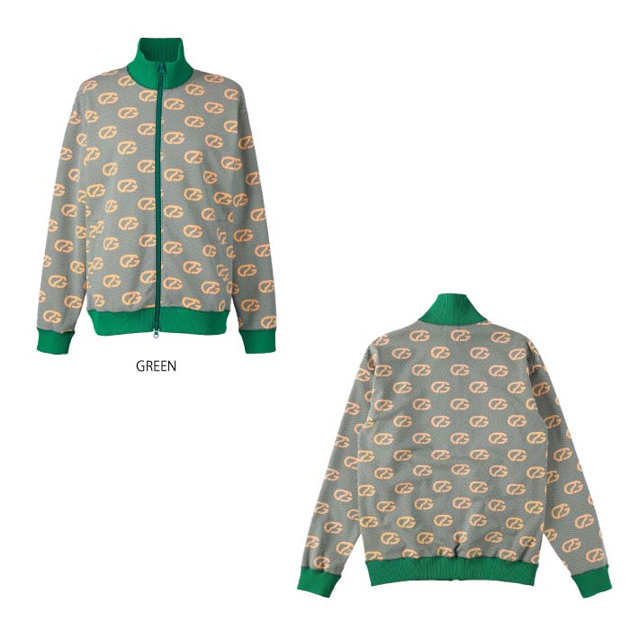 CPG GOLF シーピージーゴルフ ゴルフウェア レディース ブルゾン DESIGN LOGO TRACK JACKET 1103-25123