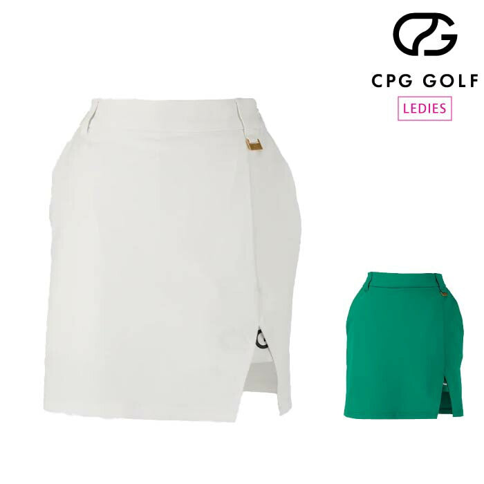 CPG GOLF シーピージーゴルフ ゴルフウェア スカート スコート レディース 2WAY STRETCH SKIRT 高機能素材 速乾性 2WAYストレッチ UVカット 防透け 1106-25131