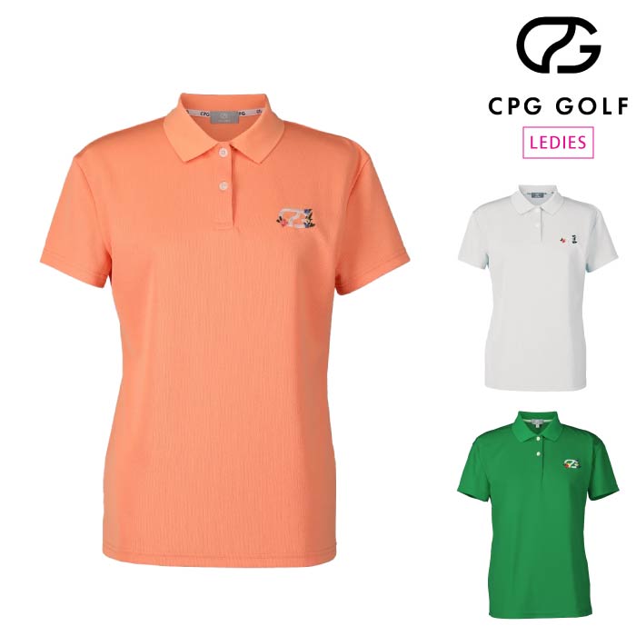 CPG GOLF シーピージーゴルフ ゴルフウェア レディース 半袖