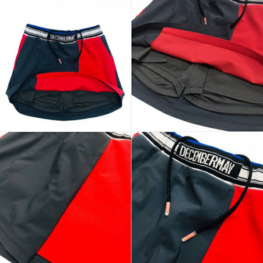 DECEMBERMAY ディセンバーメイ レディース Bycolors uneven Skirt 吸湿速乾性 2-105-2512