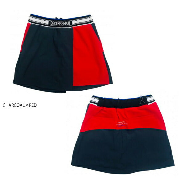 DECEMBERMAY ディセンバーメイ レディース Bycolors uneven Skirt 吸湿速乾性 2-105-2512