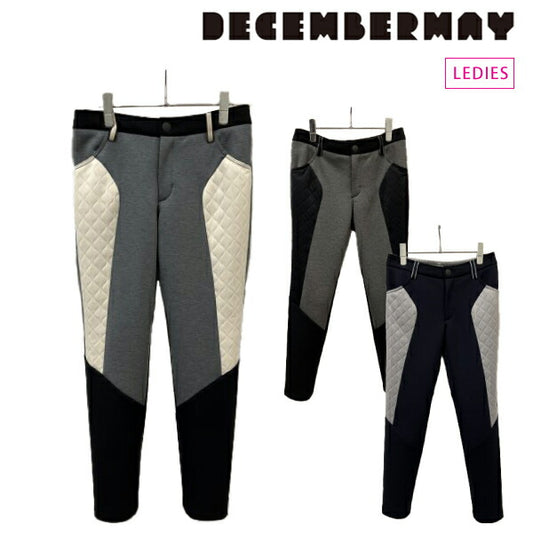 DECEMBERMAY ディセンバーメイ レディース Doubleair Wavequilt Pants パンツ ウェーブキルト 2-112-2026