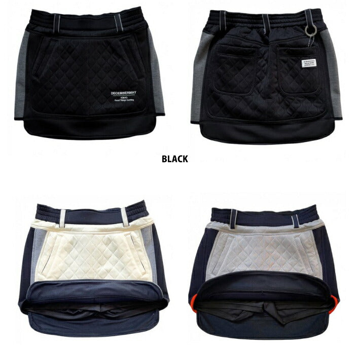DECEMBERMAY ディセンバーメイ レディース Doubleair Wavequilt Skirt フィット感 運動性能 2-112-2521