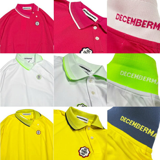 DECEMBERMAY ディセンバーメイ レディース Anomaly Dolman sleeve polo / WOMAN ポロシャツ 2-205-0135