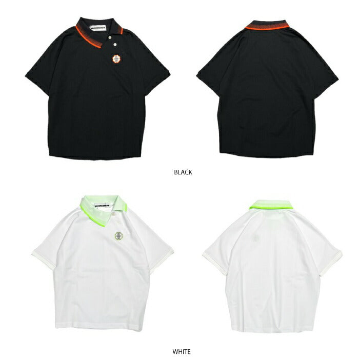 DECEMBERMAY ディセンバーメイ レディース Anomaly Dolman sleeve polo / WOMAN ポロシャツ 2-205-0135