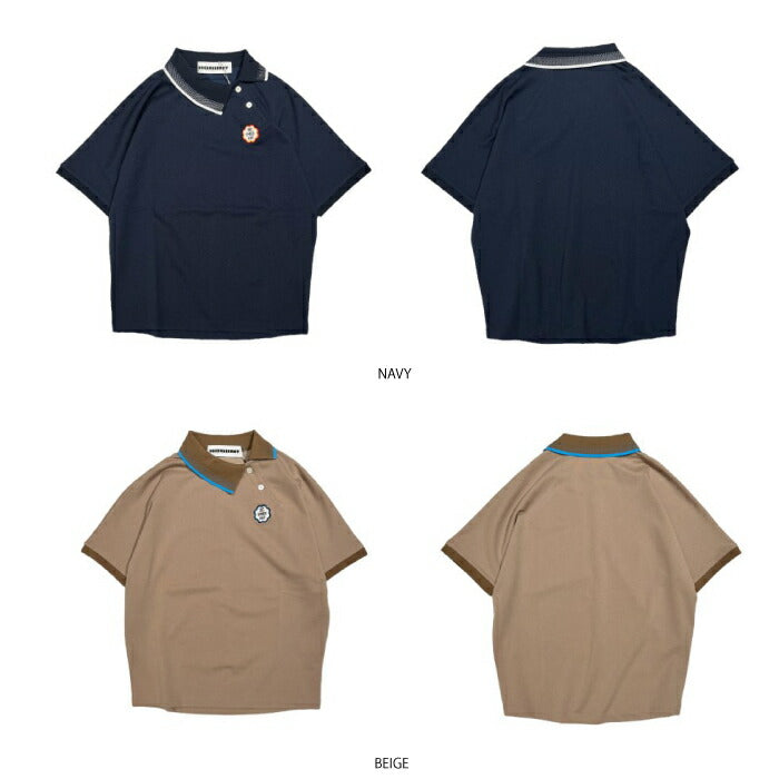 DECEMBERMAY ディセンバーメイ レディース Anomaly Dolman sleeve polo / WOMAN ポロシャツ 2-205-0135
