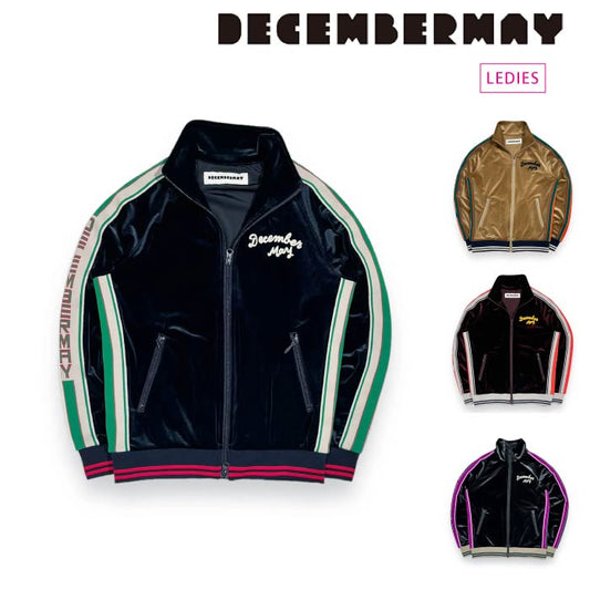 DECEMBERMAY ディセンバーメイ レディース Warm Velours zip blouson【セットアップ対応】2-312-1545
