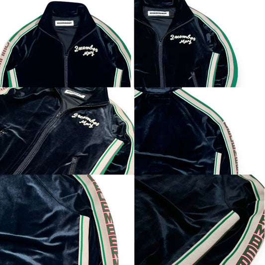 DECEMBERMAY ディセンバーメイ レディース Warm Velours zip blouson【セットアップ対応】2-312-1545
