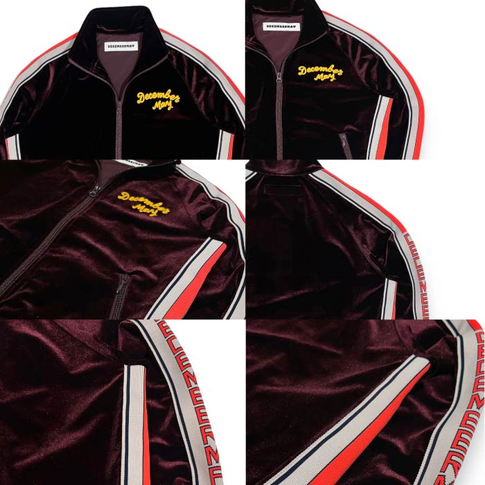 DECEMBERMAY ディセンバーメイ レディース Warm Velours zip blouson【セットアップ対応】2-312-1545