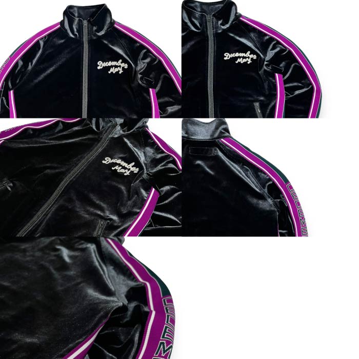 DECEMBERMAY ディセンバーメイ レディース Warm Velours zip blouson【セットアップ対応】2-312-1545