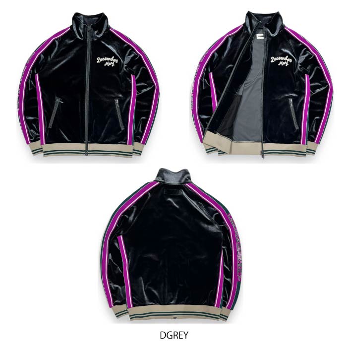 DECEMBERMAY ディセンバーメイ レディース Warm Velours zip blouson【セットアップ対応】2-312-1545