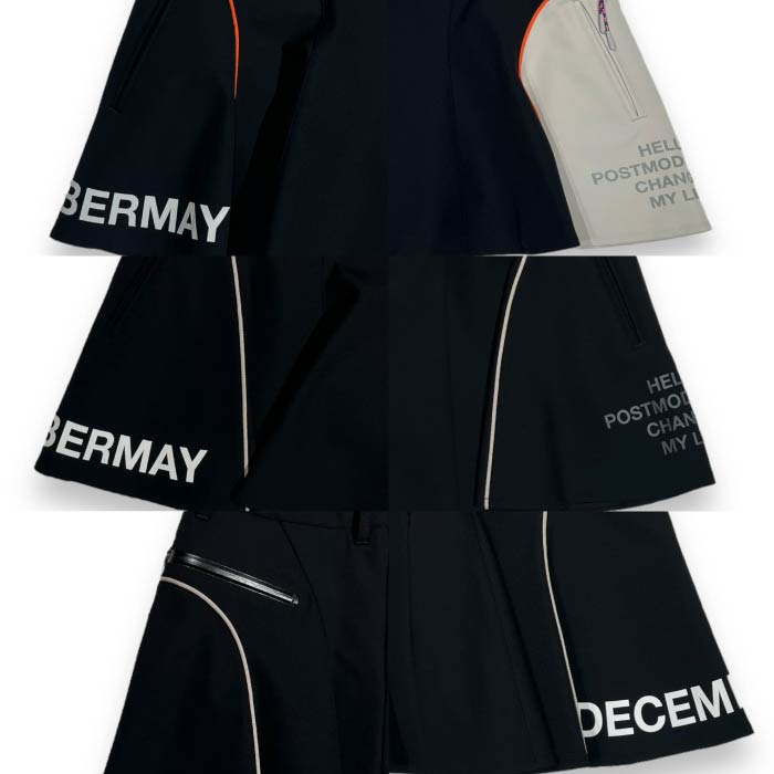 DECEMBERMAY ディセンバーメイ レディース W-break nylon circular skirt / WOMAN セットアップ対応 2-312-2547