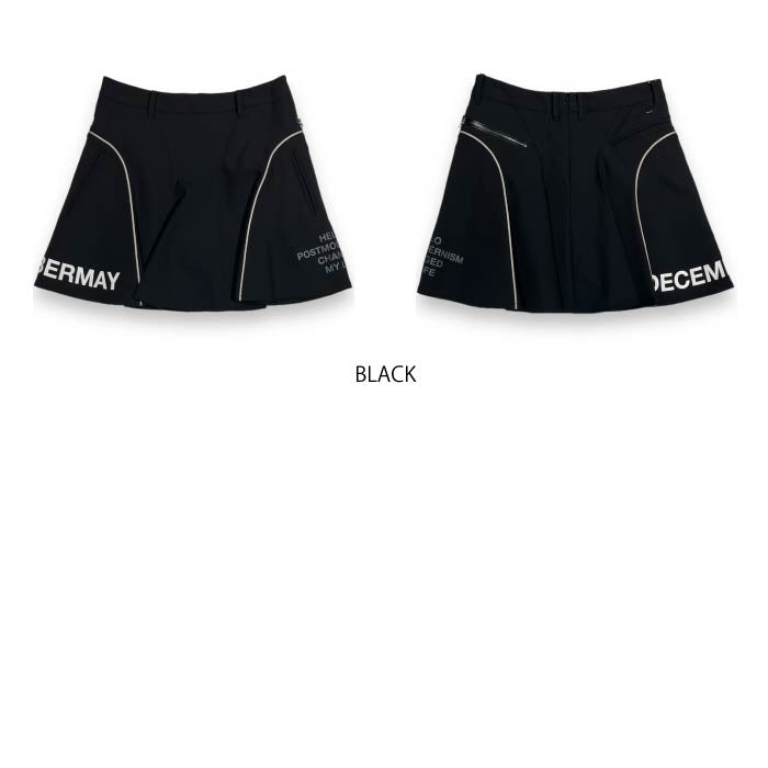 DECEMBERMAY ディセンバーメイ レディース W-break nylon circular skirt / WOMAN セットアップ対応 2-312-2547