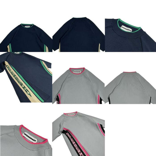 DECEMBERMAY ディセンバーメイ レディース ゴルフウェア 半袖サマーニット Half sleeve rib knit / WOMEN 2-405-1026