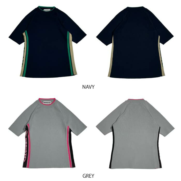 DECEMBERMAY ディセンバーメイ レディース ゴルフウェア 半袖サマーニット Half sleeve rib knit / WOMEN 2-405-1026