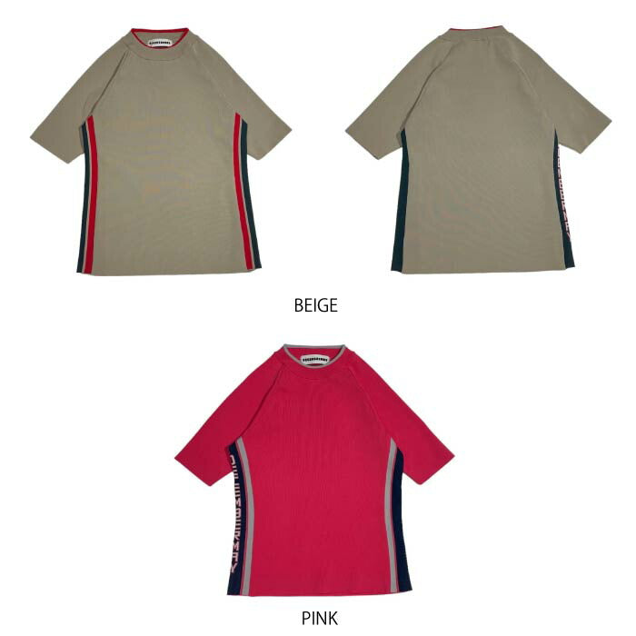 DECEMBERMAY ディセンバーメイ レディース ゴルフウェア 半袖サマーニット Half sleeve rib knit / WOMEN 2-405-1026