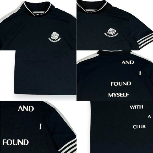 DECEMBERMAY ディセンバーメイ レディース ゴルフウェア 半袖モックネックシャツ Popcorn jersey mock one piece / WOMEN 2-405-3003