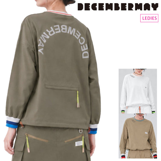 DECEMBERMAY ディセンバーメイ ゴルフウェア レディース プルオーバージャケット Water repellent agile shirt / WOMAN 2-412-1550