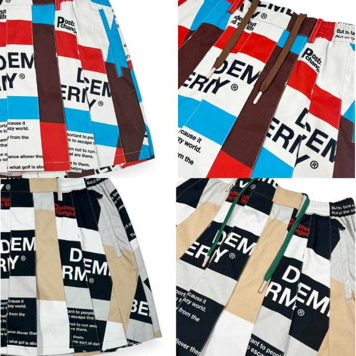 DECEMBERMAY ディセンバーメイ ゴルフウェア レディース Tricolor windproof pleats skirt/WOMAN 耐久撥水 ストレッチ 防風 スカート 2-412-2524