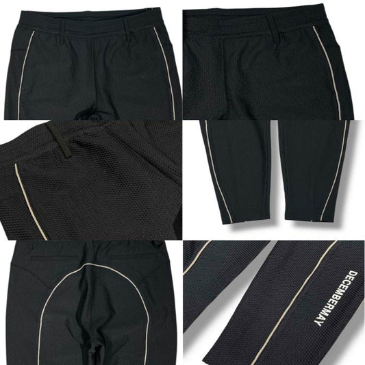 DECEMBERMAY ディセンバーメイ ゴルフウェア レディース Coolness mesh tightfit pants/ WOMAN タイトフィットパンツ ストレッチ 吸湿放湿 防シワ 吸水速乾 2-505-2052