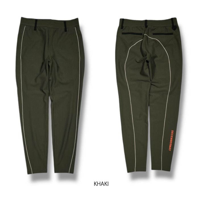 DECEMBERMAY ディセンバーメイ ゴルフウェア レディース Coolness mesh tightfit pants/ WOMAN タイトフィットパンツ ストレッチ 吸湿放湿 防シワ 吸水速乾 2-505-2052