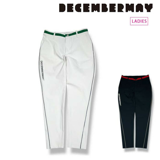 DECEMBERMAY ディセンバーメイ ゴルフウェア レディース Non see-through pants/ WOMAN タイトフィットパンツ防透け 吸水速乾 UVカット 接触冷感 2-505-2054