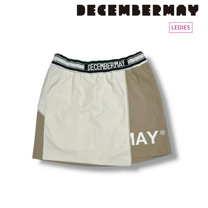 DECEMBERMAY ディセンバーメイ ゴルフウェア レディース スカート Bi-color logo skirt/WOMEN オールシーズン 2-505-2553