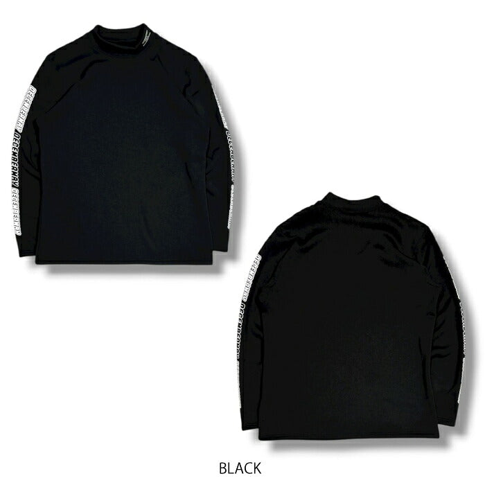 DECEMBERMAY ディセンバーメイ ゴルフウェア レディース 長袖モックネックシャツ Inner boa mock neck/ WOMEN 裏起毛素材 保温性 伸縮性 2-512-0523