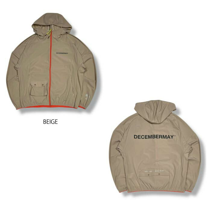 DECEMBERMAY ディセンバーメイ ゴルフウェア レディース Waterproof compactly Jacket / WOMEN ウォータープルーフ コンパクト ジャケット ジップアウター 極薄 軽量 弱撥水 防風素材 ポケッタブル 2-512-1509