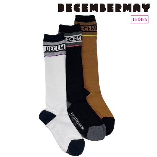 DECEMBERMAY ディセンバーメイ レディース Logo line high sox/ WOMAN 2-999-4204