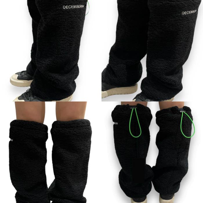 DECEMBERMAY ディセンバーメイ ゴルフウェア レディース Fluffy Leg warmer WOMEN レッグウォーマー 2-999-5400
