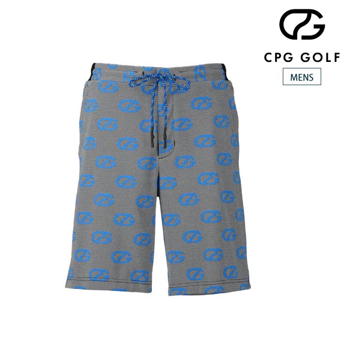 CPGGOLFショートパンツ CPGゴルフ(CPG GOLF) ジオメトリックプリントショートパンツ MEN