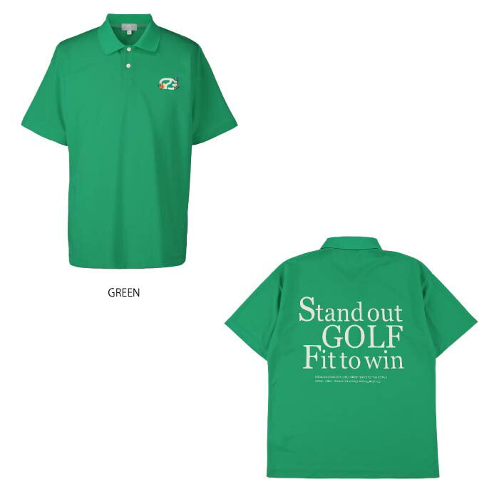CPG GOLF シーピージーゴルフ ゴルフウェア メンズ ポロシャツ SIMPLE POLO SS | MEN 吸湿速乾 UPF機能付 2109-25111