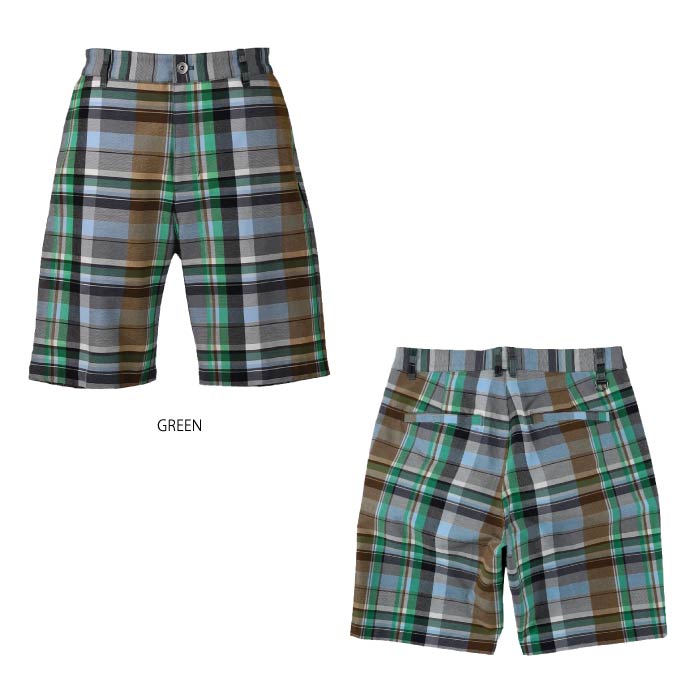 CPG GOLF シーピージーゴルフ ゴルフウェア メンズ ショートパンツ CHECK SH.PANTS | MEN ストレッチ機能付き 2205-25119