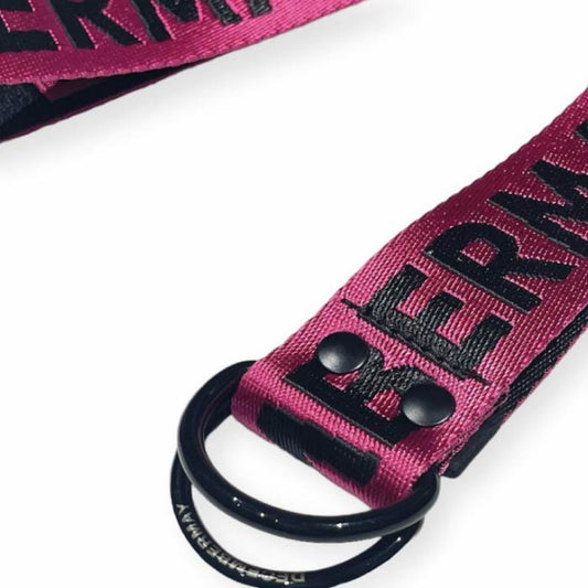 DECEMBERMAY ディセンバーメイ メンズ レディース ネオンカラー バイカラー テープベルト Neo Logo Jacquard Dangle Belt / UNISEX 3-999-4506