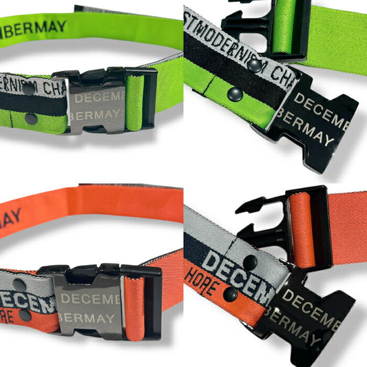 DECEMBERMAY ディセンバーメイ ゴルフウェア メンズ レディース Double Jacquard Belt UNISEX バックルベルト 2サイズ展開 3-999-4508