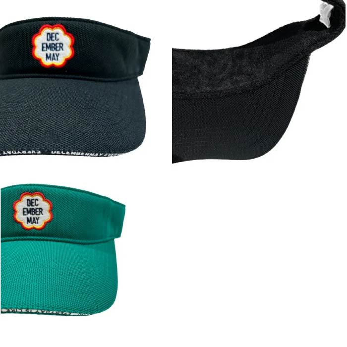 DECEMBERMAY ディセンバーメイ メンズ レディース ユニセックス サンバイザー Honeycomb Visor / UNISEX 3-999-5120
