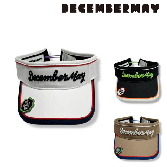 DECEMBERMAY ディセンバーメイ ゴルフウェア マグネット式マーカー付きサンバイザー メンズ レディース Magnetic Visor/ UNISEX 3-999-5135